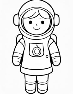 Kleine Astronautin